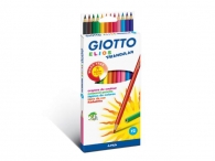 Цветни моливи GIOTTO Elios, 12 цвята