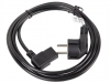 Кабел Lanberg CEE 7/7 -> IEC 320 C13 power cord 1.8m angled right VDE, black