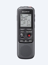Диктофон Sony ICD-PX240, 4GB, PC Link, VOR, MP3 play, black