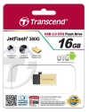 Памет Transcend 16GB JETFLASH 380, Gold Plating