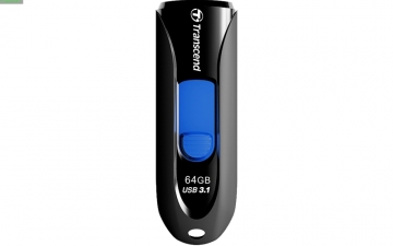 Памет Transcend 64GB JETFLASH 790, USB 3.1, black