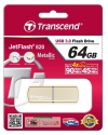 Памет Transcend 64GB JETFLASH 820, USB 3.0, Gold