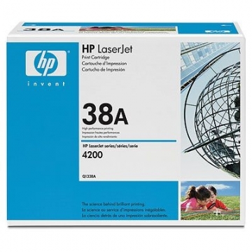 Консуматив HP 38A Black LaserJet Toner Cartridge