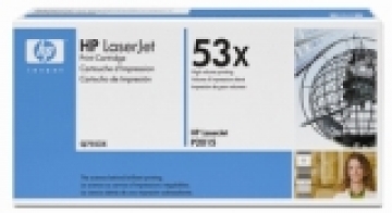 Консуматив HP 53X Black LaserJet Toner Cartridge