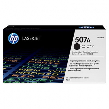 Консуматив HP 507A Black LaserJet Toner Cartridge