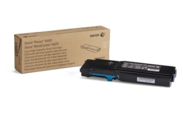 Консуматив Xerox Phaser 6600/WorkCentre 6605 Cyan High Capacity Toner Cartridge, DMO