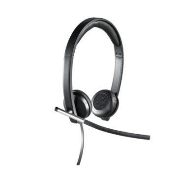 Слушалки Logitech USB Headset Stereo H650e - USB