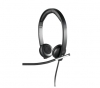 Слушалки Logitech USB Headset Stereo H650e - USB