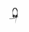 Слушалки Logitech USB Headset Stereo H650e - USB