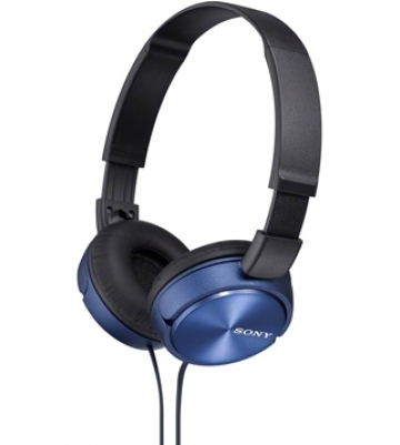 Слушалки Sony Headset MDR-ZX310 blue