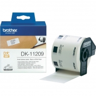 Консуматив Brother DK-11209 Small Address Paper Labels, 29mmx62mm,  800 labels per roll, (Black on White)