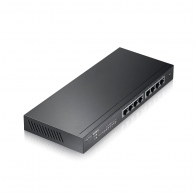 Комутатор ZyXEL GS1900-8, 8 port GbE L2 smart switch, desktop, fanless