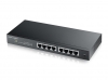 Комутатор ZyXEL GS1900-8, 8 port GbE L2 smart switch, desktop, fanless