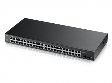 Комутатор ZyXEL GS1900-48, 48-port GbE L2 Smart Switch, rackmount