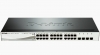 Комутатор D-Link 24 PoE 10/100/1000 Base-T port + 4 SFP