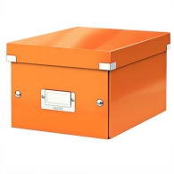 Кутия архивна Leitz Click & Store оранжева