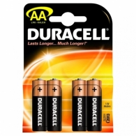 Батерии DURACELL, LR6, АА, 4 бр.