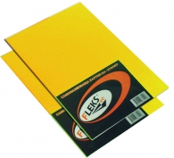 Самозалепваща хартия жълта А4 20 л
