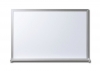 Бяла магнитна дъска с алуминиева рамка 60х90 см