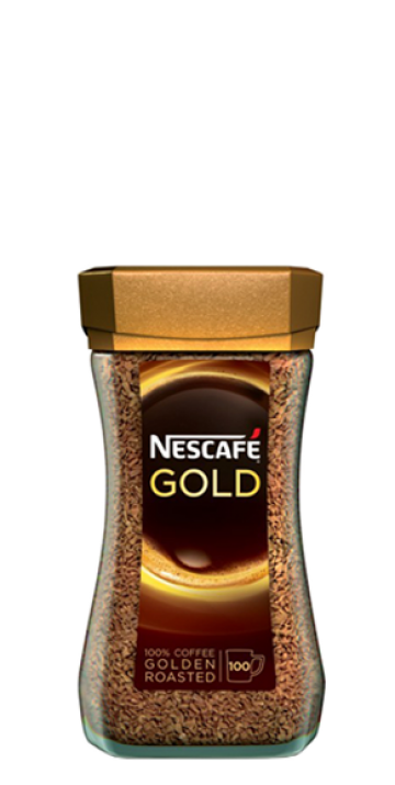 Nescafe Gold без кофеин, 100 гр.