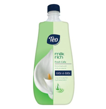 Течен сапун Тeo Milk Rich Fresh Calla пълнител 800 мл