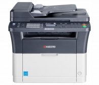 Мултифункционален принтер Kyocera FS-1320MFP, черно-бял, А4