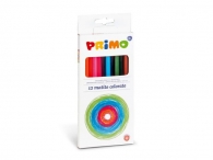 Цветни моливи PRIMO, 12 цвята