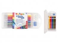 Цветни моливи PRIMO акварел, 12 цвята