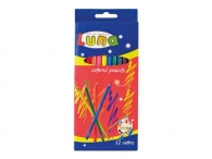 Цветни моливи LUNA, 12 цвята