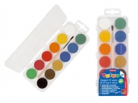 Бои акварелни PRIMO, 12 цвята в PLL кутия