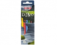 Цветни моливи KOH-I-NOOR Dino, 6 цвята