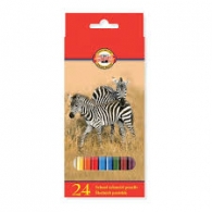 Цветни моливи KOH-I-NOOR, 24 цвята