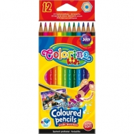 Цветни моливи акварелни КОЛОРИНО, 12 цвята