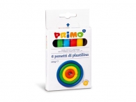 Пластелин PRIMO 6 цвята, 110 г.