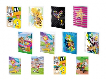 Бележник LOONEY TUNES A7 7х10, 40 л., шит,