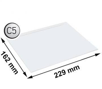 Плик за куриерски пратки С5 162х229 полиестер 50 бр