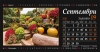 Настолен календар-пирамидка със спирала Градини