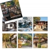 Стенен луксозен 12-листов календар Български къщи