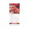Стенен луксозен 12-листов календар Букети