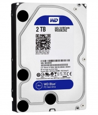 Твърд диск Western Digital Blue 2TB 5400rpm, SATA3 64MB Cache 3,5"