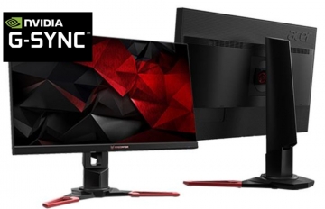 Монитор Acer Predator XB271HUbmiprz, 27", G-Sync, ZeroFrame, 2560x1440, IPS, 165Hz, 4ms, Anti-Glare, 100% sRGB, 100M:1, 350 cd/m2, HDMI, DP, Speakers 2x2W, 4xUSB 3.0, Black