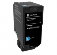 Консуматив Lexmark Cyan Return Programme Toner Cartridge