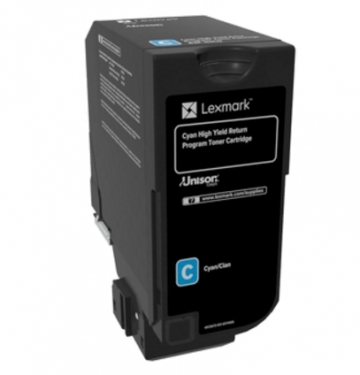 Консуматив Lexmark Cyan High Yield Return Programme Toner Cartridge