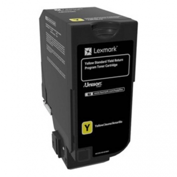 Консуматив Lexmark Yellow High Yield Return Programme Toner Cartridge