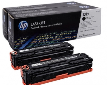 Консуматив HP 131X 2-pack High Yield Black Original LaserJet Toner Cartridges