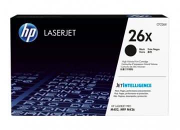 Консуматив HP 26X High Yield Black Original LaserJet Toner Cartridge (CF226X)