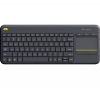 Клавиатура Logitech Wireless Touch Keyboard K400 Plus Black