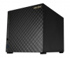 Мрежов сторидж Asustor AS3104T, 4-bay NAS, Intel Celeron Dual-Core N3050 ( up to 2.1GHz, 2MB), 2GB DDR3L(non-upgradeable), 4 x 3.5" SATAII / SATAIII, GbE x 1, USB 3.0 - 1*Front/2*Rear, HDMI 1.4b, 16 Channel IP Cam(4 license included), WoL, System Sleep Mo