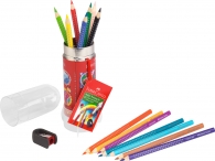 Акварелни цветни моливи GRIP 2001, 15 цвята