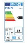 Монитор Philips 272B7QPJEB, 27" Wide IPS W-LED, 5 ms, 20M:1 DCR, 350 cd/m2, 2560 x 1440 Quad HD, DP, HDMI, Black